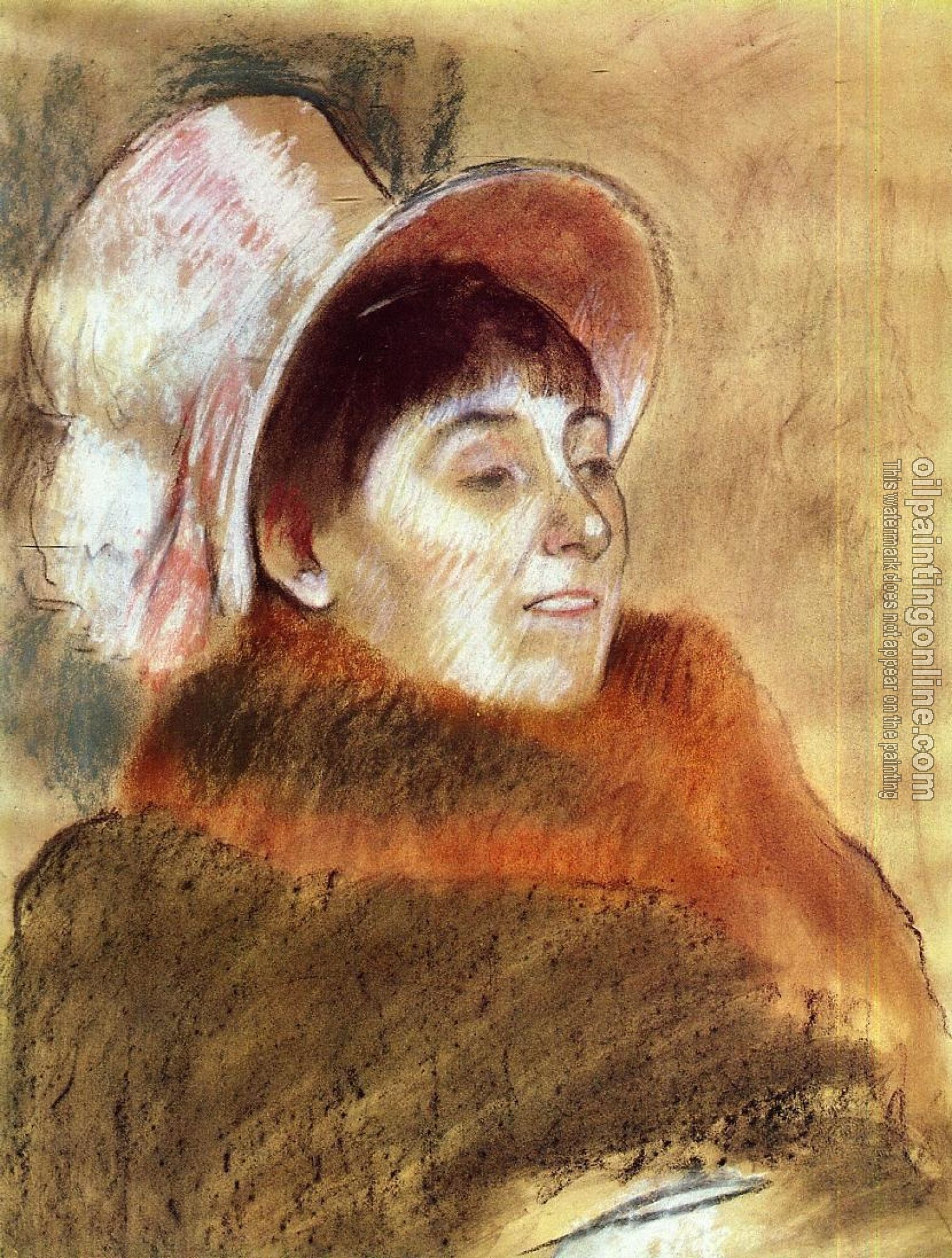 Degas, Edgar - Madame Deitz Monin